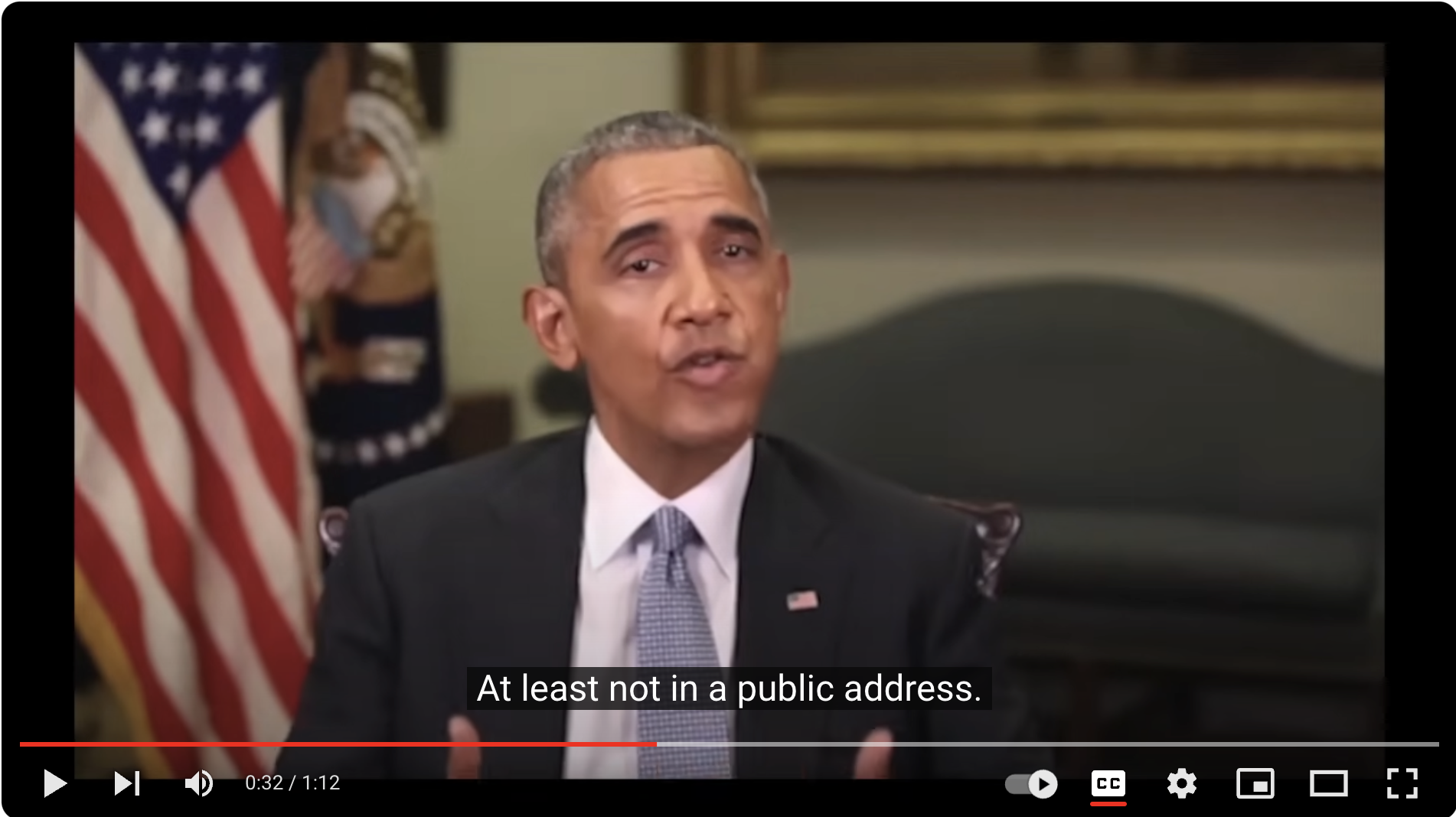 un deepfake impliquant l'ancien président Barack Obama