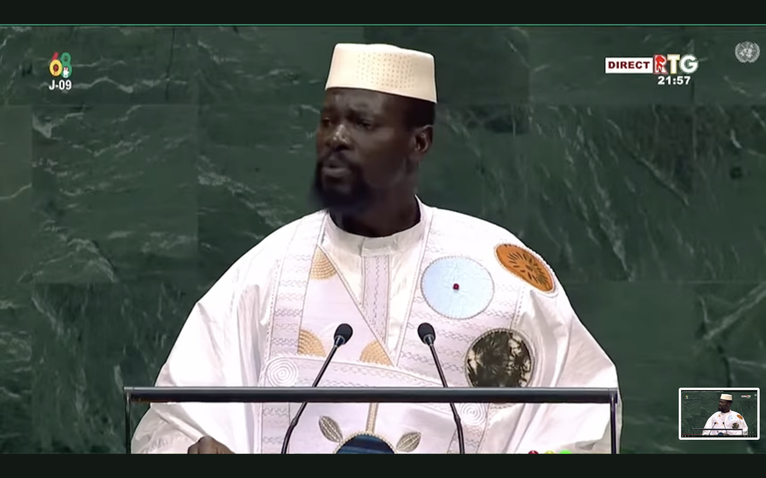 Tension politique en RDC : Comment un discours de Mamadi Doumbouya datant de 2023 a été détourné à l'ONU