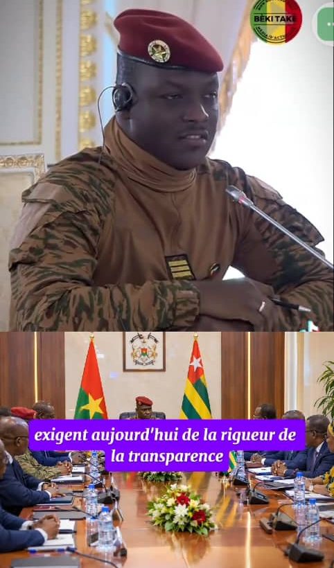 Faux, Ibrahim Traoré n'est pas intervenu pour « sauver les Togolais » lors d'une rencontre avec Faure Gnassingbé