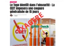 La CEET va-t-elle vraiment imposer une coupure d’électricité généralisée de 15 jours au Togo ?