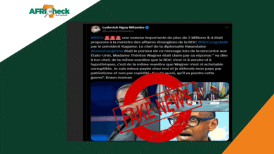 Non, Paul Kagame n’a pas proposé 2 millions de dollars à la ministre congolaise Thérèse Wagner