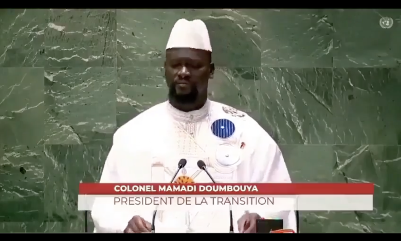 Tension politique en RDC : Comment un discours de Mamadi Doumbouya datant de 2023 a été détourné à l'ONU