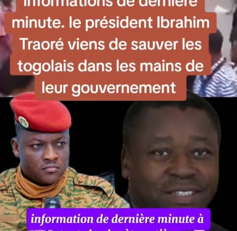 Faux, Ibrahim Traoré n'est pas intervenu pour « sauver les Togolais » lors d'une rencontre avec Faure Gnassingbé